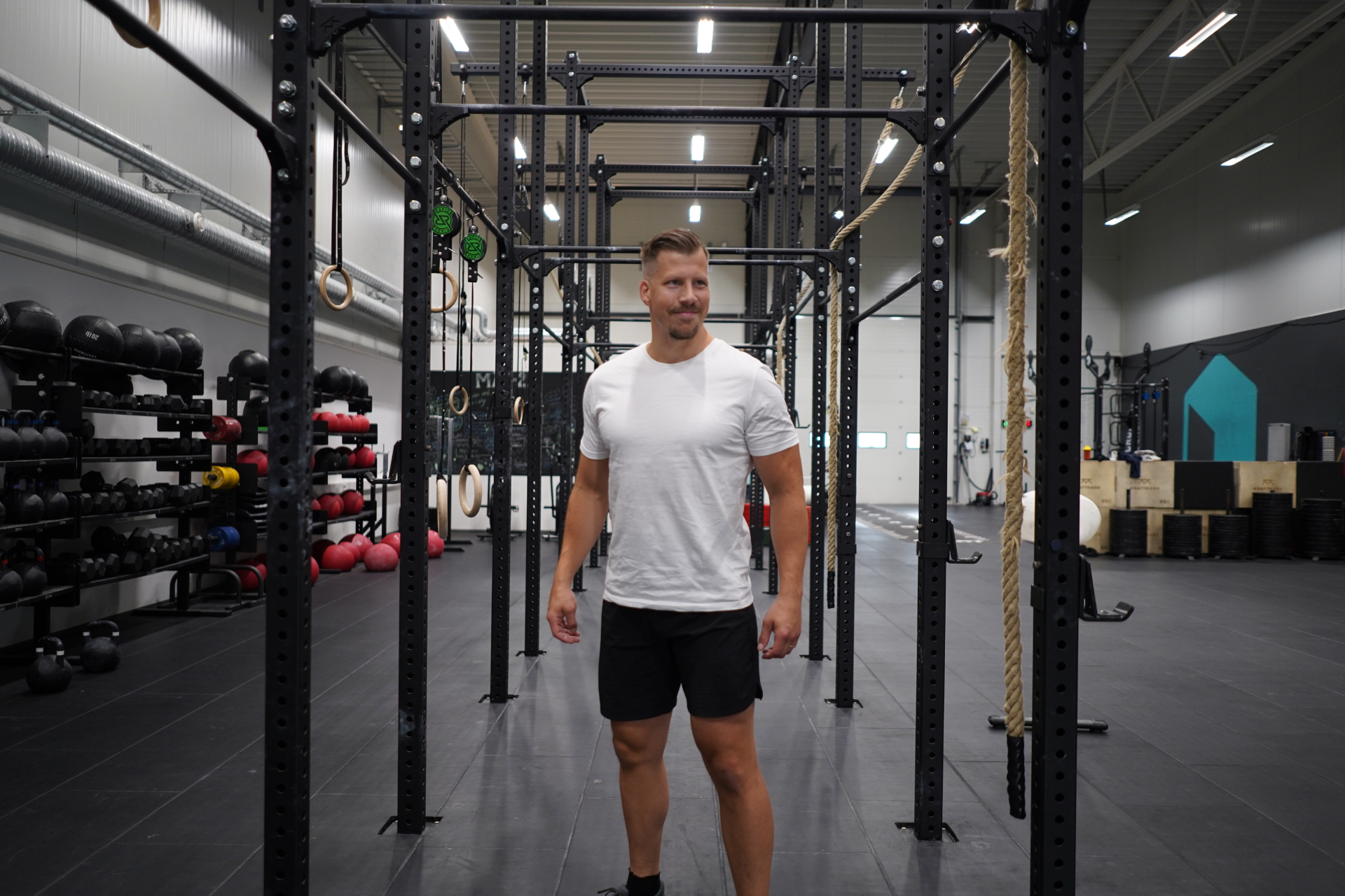 Fredrik Kempf i träningsmiljö